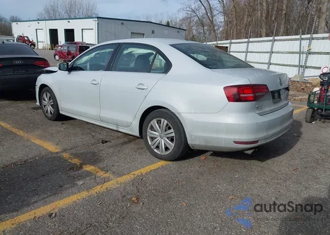 2017 Volkswagen Jetta 1.4T S from USA, damaged, VIN 3VW2B7AJ4HM239429